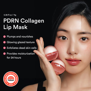 PDRN collagen lip mask Glazed jelly