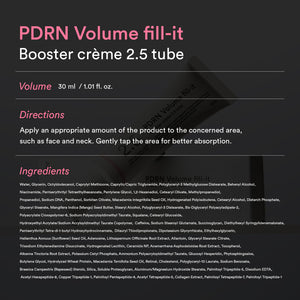 PDRN Volume fill-it Booster crème 2.5 tube