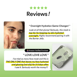 Collagen gel mask Heartleaf jelly