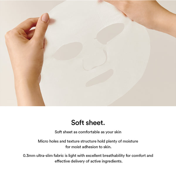 Heartleaf calming sheet mask Daily pick