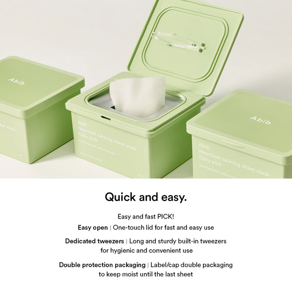 Daily Quick Mask | Dual Care (Soothing & Firming)