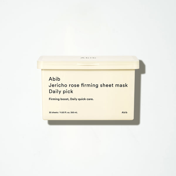 Jericho rose firming sheet mask Daily pick