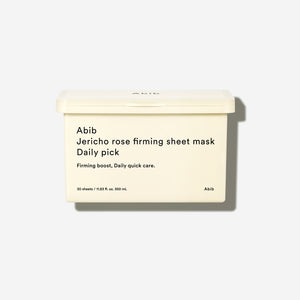 Jericho rose firming sheet mask Daily pick