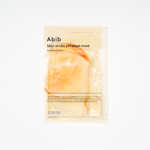 🎁 [Free gift] Mild Acidic PH Sheet Mask Glutathiosome Fit 1ea (100% off)