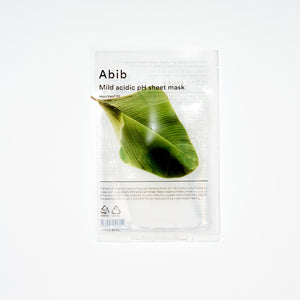 Abib Mild Acidic pH Sheet Mask Heartleaf Fit
