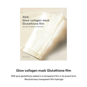 Glow collagen mask Glutathiosome film(4 Sheets)