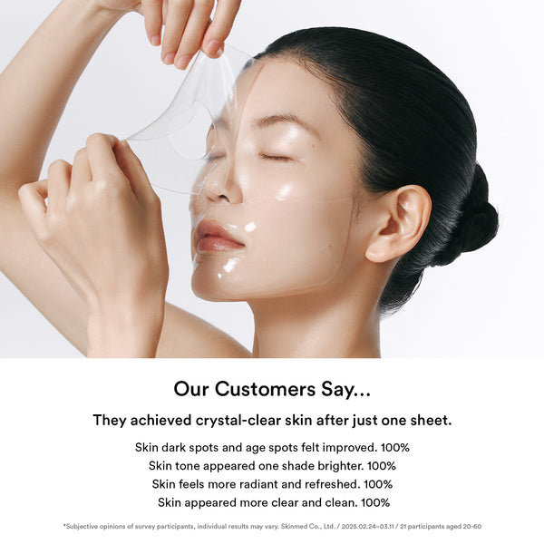 Glow collagen mask Glutathiosome film(4 Sheets)