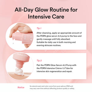 PDRN glow serum 4.0 pump