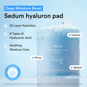 Sedum hyaluron pad Hydrating touch (Renewal)