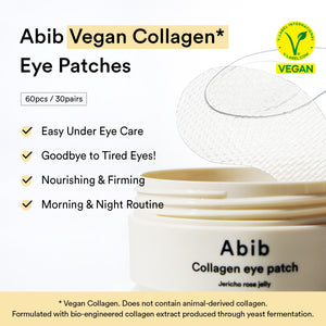 Vegan Collagen eye patch Jericho rose jelly