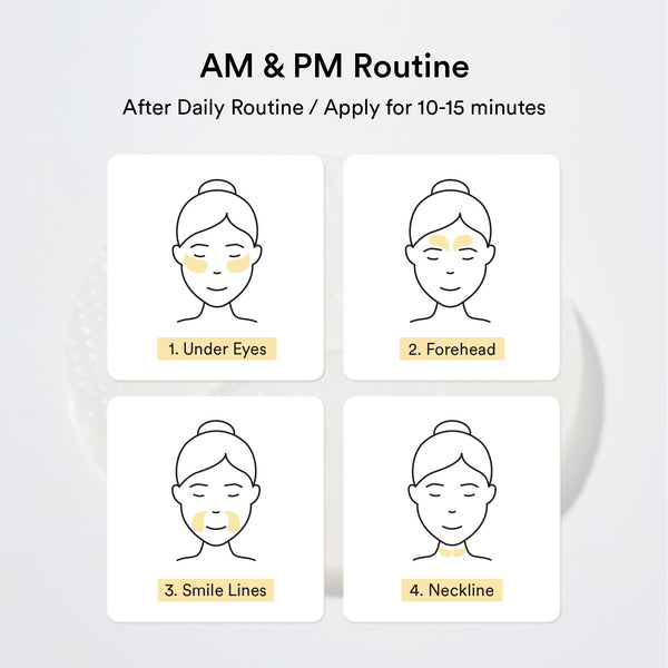 Collagen eye patch Jericho rose jelly