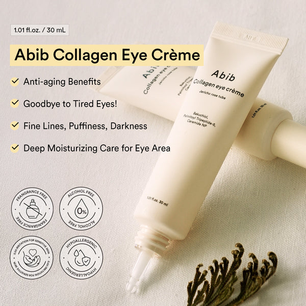 Collagen Eye Cream Jericho Rose Tube