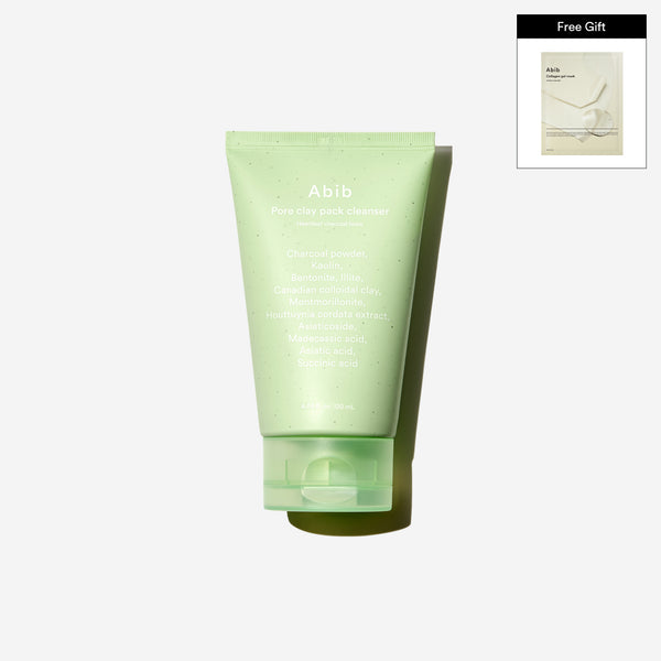Pore clay pack cleanser Heartleaf charcoal foam