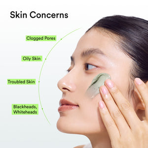 Pore clay pack cleanser Heartleaf charcoal foam