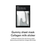 Collagen milk sticker (10 sheets)