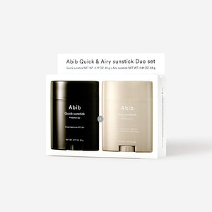 Airy & Quick Sunstick Duo (SPF 50+ Broad Spectrum)