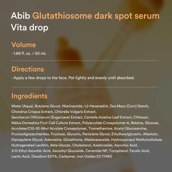 Glutathiosome dark spot serum Vita drop